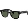 Ray-Ban Wayfarer Gen 2 Shiny Black, Clear/Graphite Green Transitions (L)