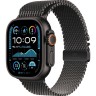 Apple Watch Ultra 2 (2024) 49mm Black Titanium Case with Black Titanium Milanese Loop