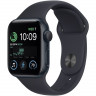 Apple Watch SE 2022 44mm (GPS) Midnight Aluminum Case with Midnight Sport Band  