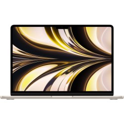 Apple MacBook Air 13.6" 2024 M2 8-Core GPU Chip, 16GB/256GB, Starlight, MC7W4