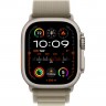 Apple Watch Ultra 2 GPS + Cellular, 49mm Titanium Case with Olive Alpine Loop Small